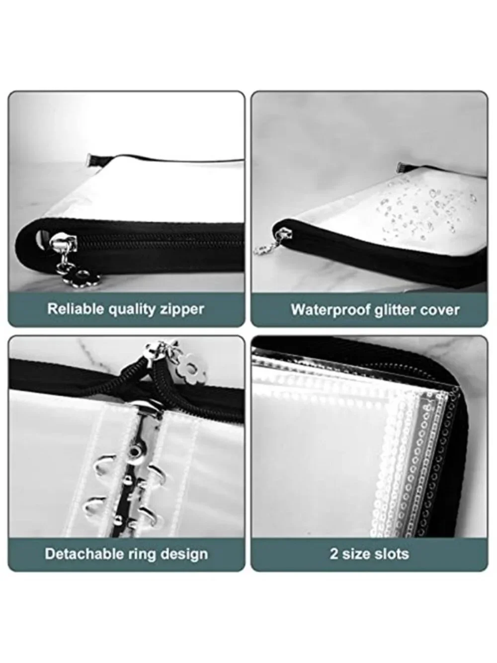 Travel Jewelry Organizer Book Storage Case Necklace Earring Ring Bracelet Holder